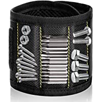 Wristband Magnético Con Los 15 Imanes Fuertes Magnético Pulseras para Ahorra las Manos Fija Fácilmente Tornillos Clavos…
